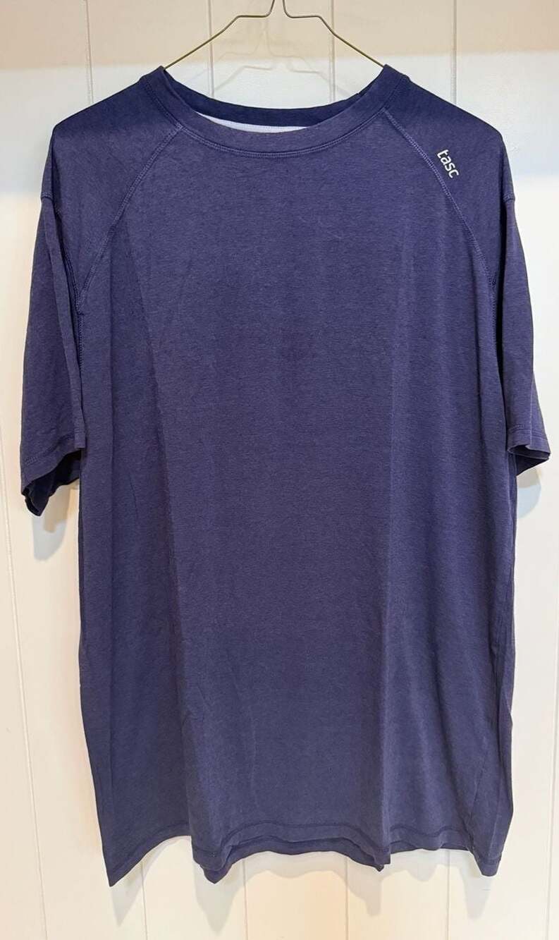 Tasc Performance MOSOtech Athletic T-Shirt Blue Size L